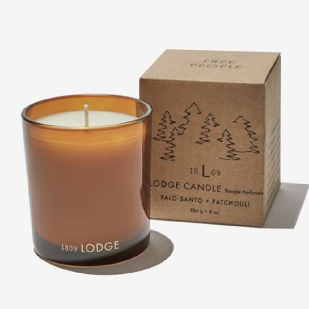 🆕NIB: FREE PEOPLE: Lodge Candle- Palo Santo+Patchouli
